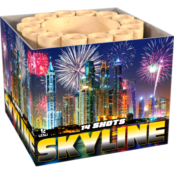 Skyline, Batterie mit 14 Schuss
